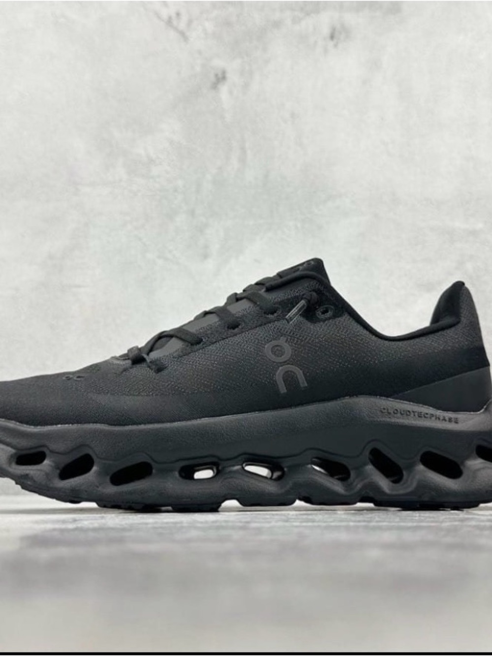 On Running Cloudnova Women's Black Athletic Sneakers